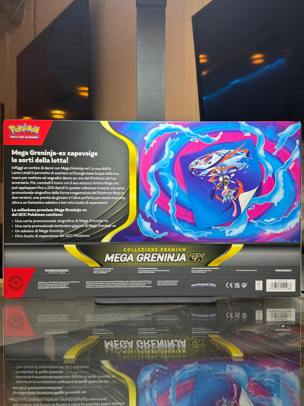 JCC Pokémon: Colección Premium Mega Greninja ex