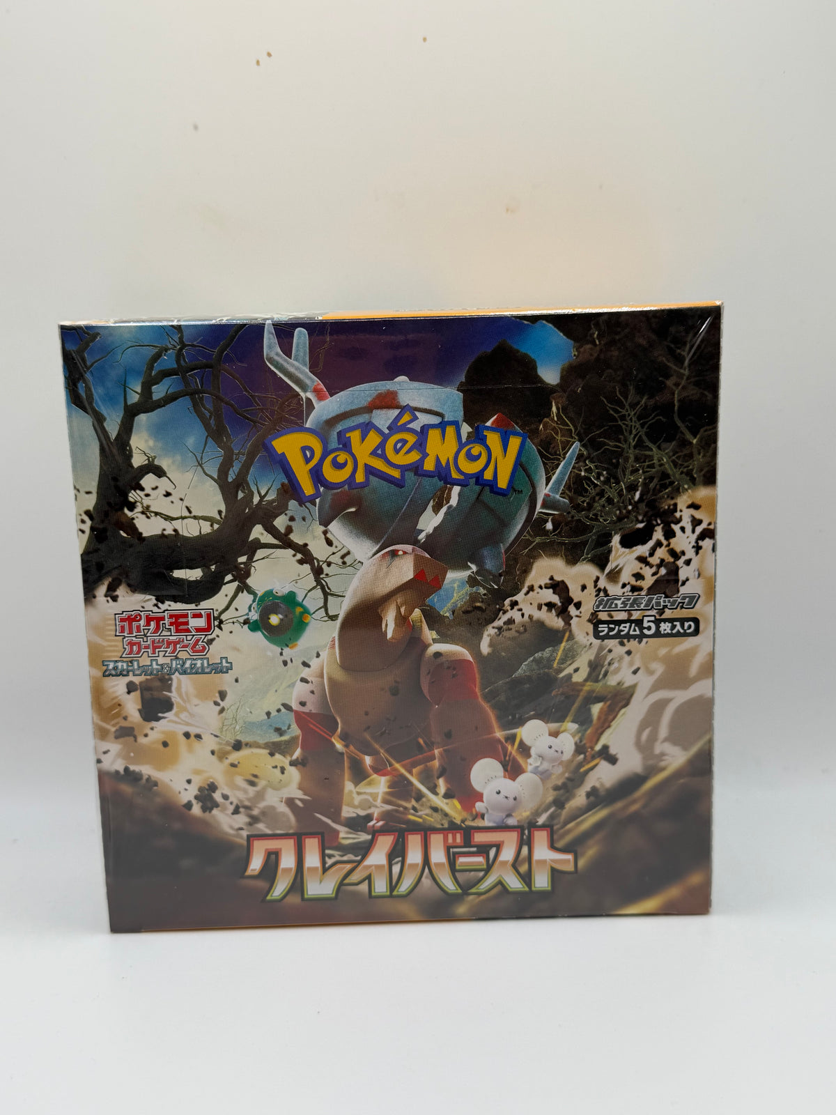 Juego de Cartas Coleccionables Pokémon: Serie Escarlata y Púrpura - Caja de sobres Clay Burst (sv2D)