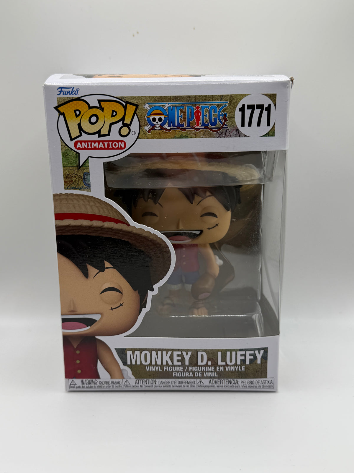 Funko Pop! Animation: One Piece - Monkey D. Luffy (con carne) #1771