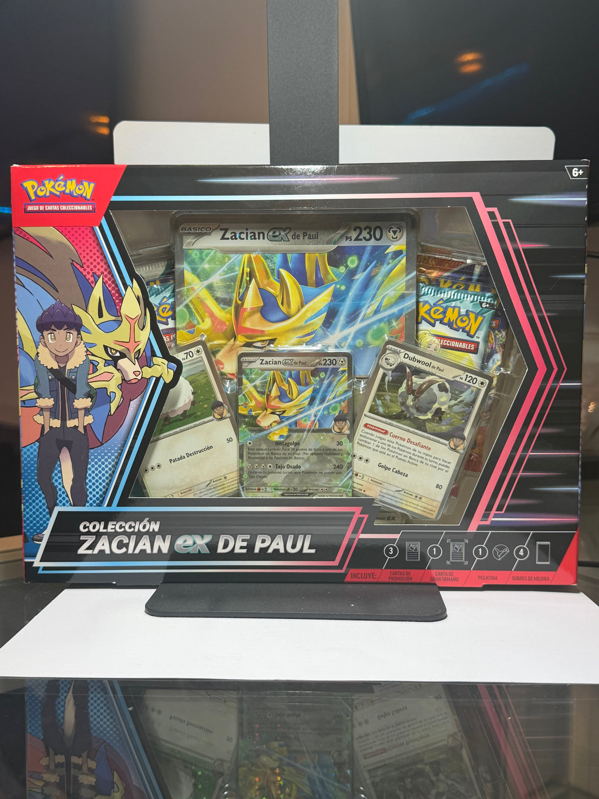 Pokémon TCG: Hop’s Zacian ex Collection (Colección Zacian ex de Paul)