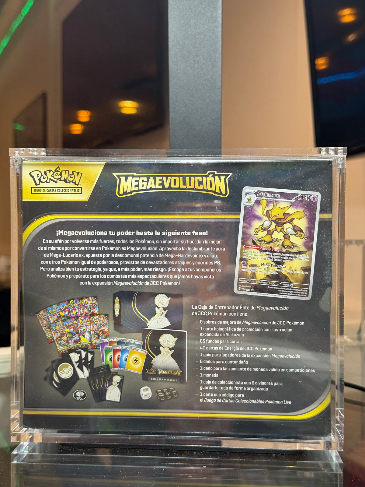 Pokémon TCG: Mega Evolution Elite Trainer Box (Caja de Entrenador Élite - Megaevolución / Mega-Gardevoir)