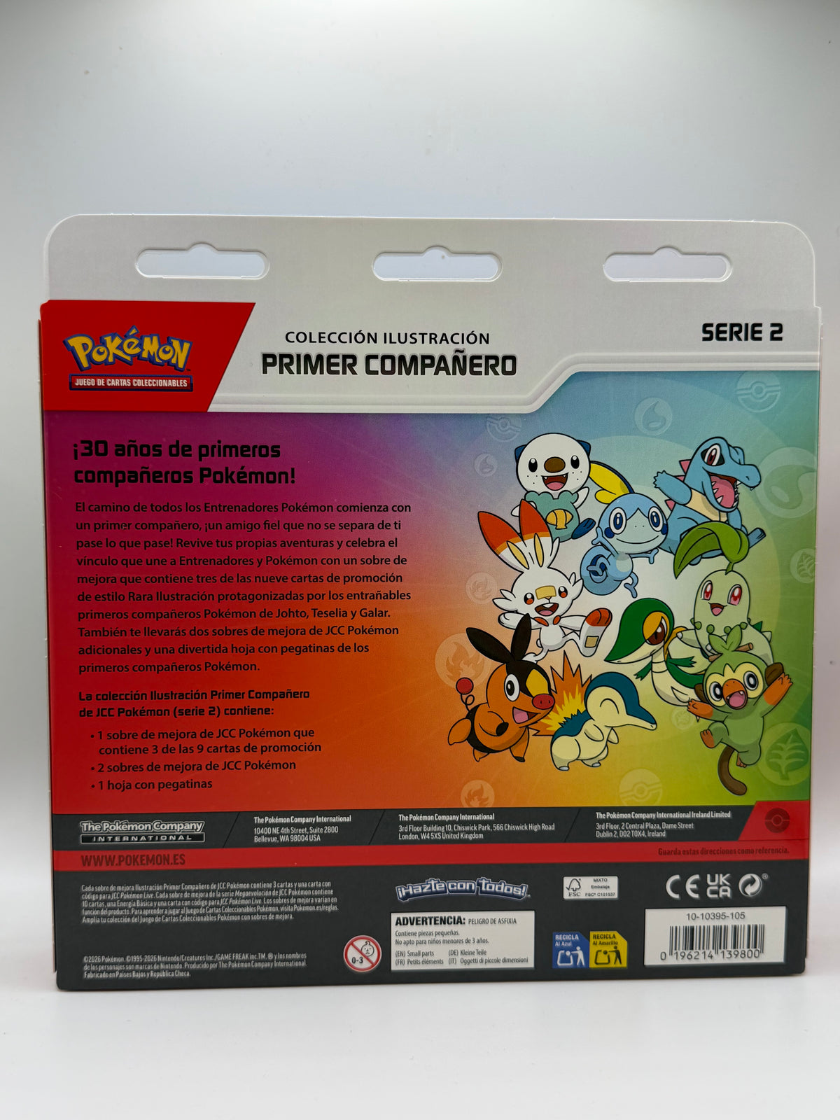 JCC Pokémon: Colección de ilustraciones de primeros compañeros - Serie 2