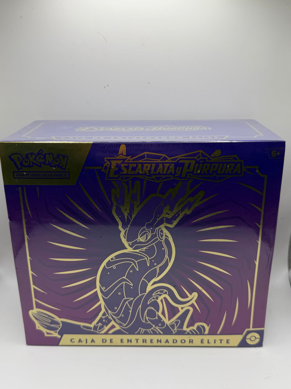 JCC Pokémon: Caja de Entrenador Élite de Escarlata y Púrpura - Miraidon