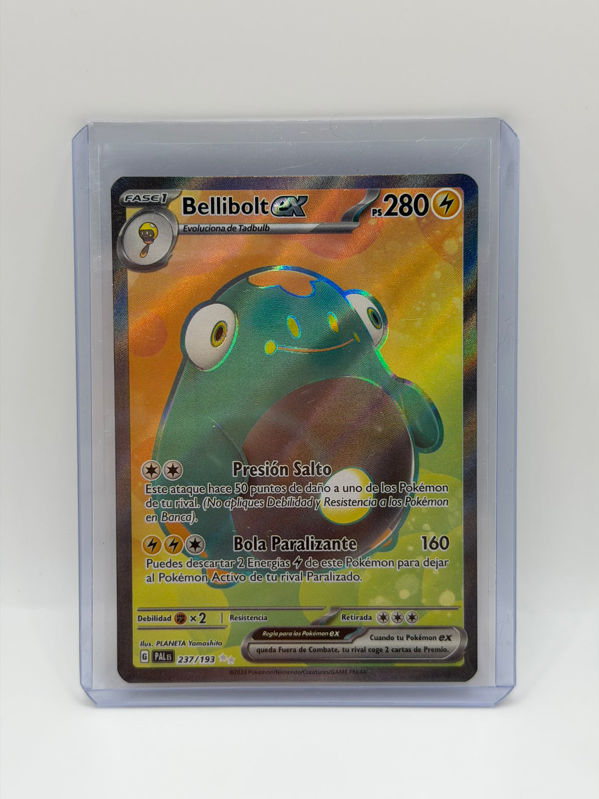 Pokémon TCG – Bellibolt ex 237/193 | Evoluciones en Paldea (Español)