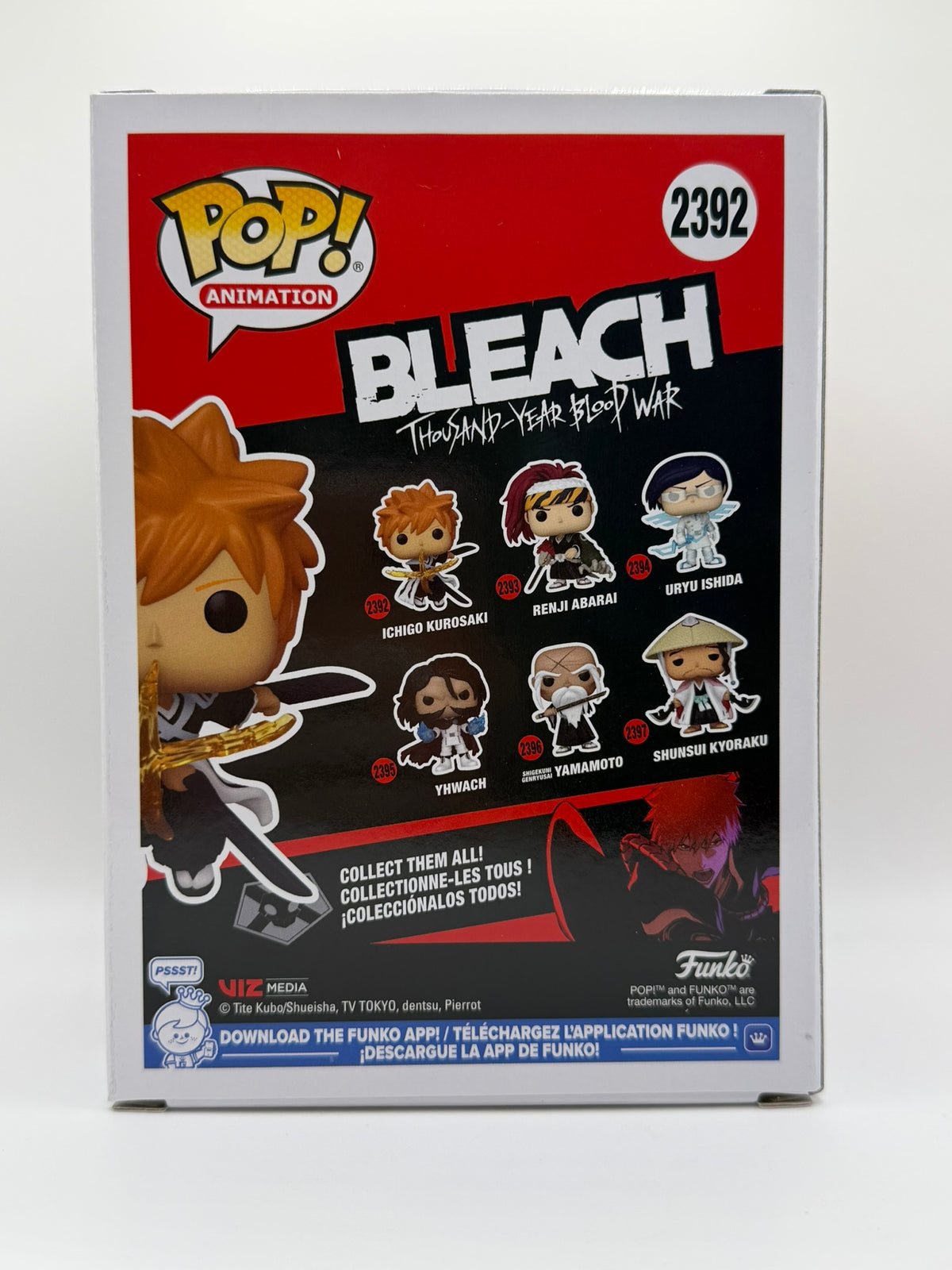 Funko Pop! Ichigo Kurosaki #2392 – Bleach: Thousand-Year Blood War