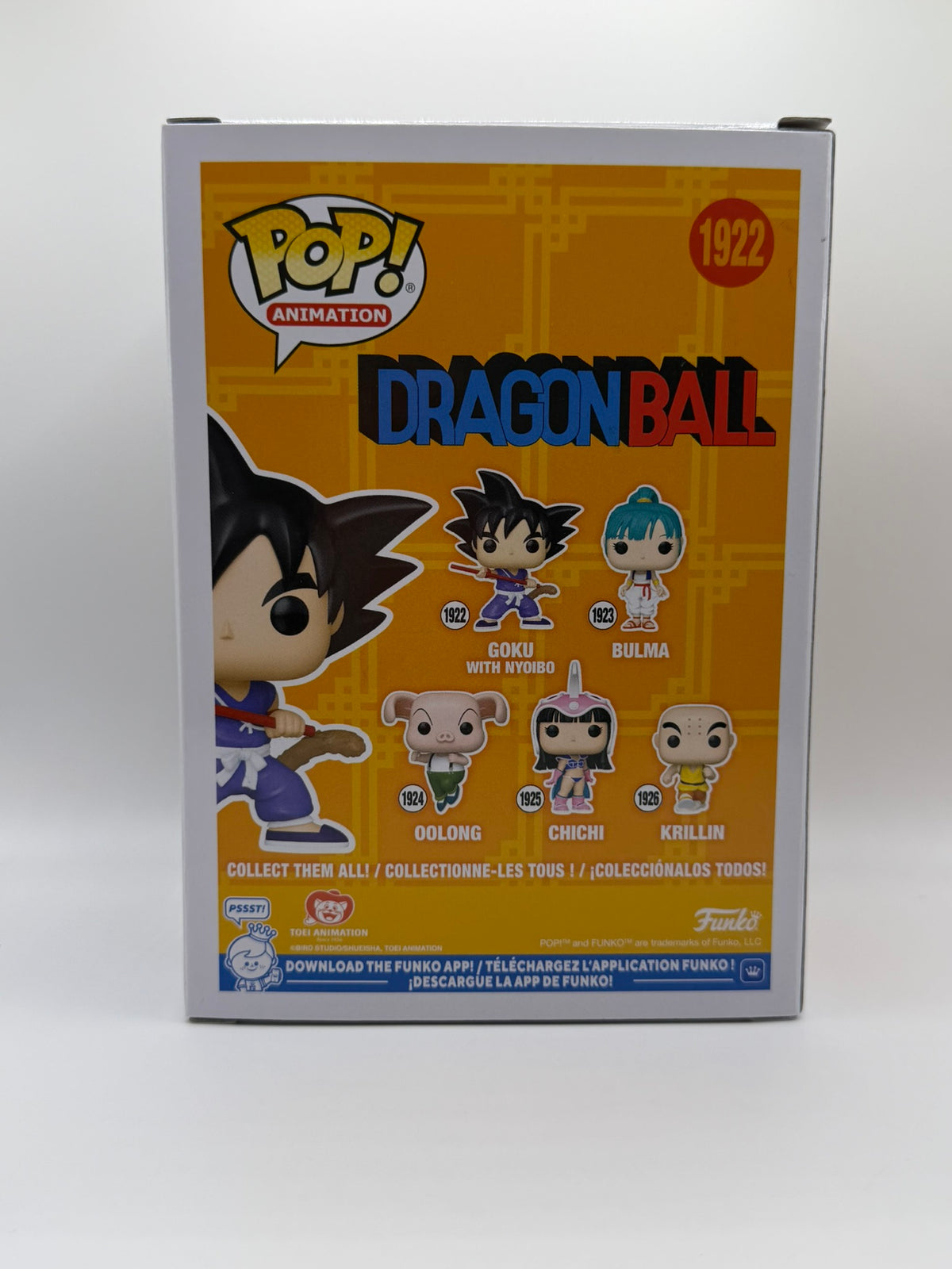 Funko Pop! Goku con Nyoibo #1922 – Dragon Ball