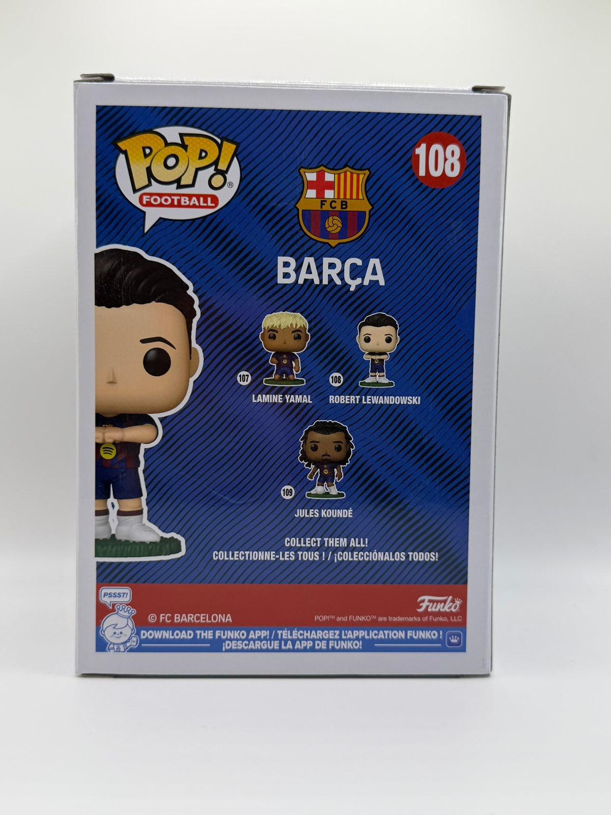 Funko Pop! Robert Lewandowski #108 – FC Barcelona