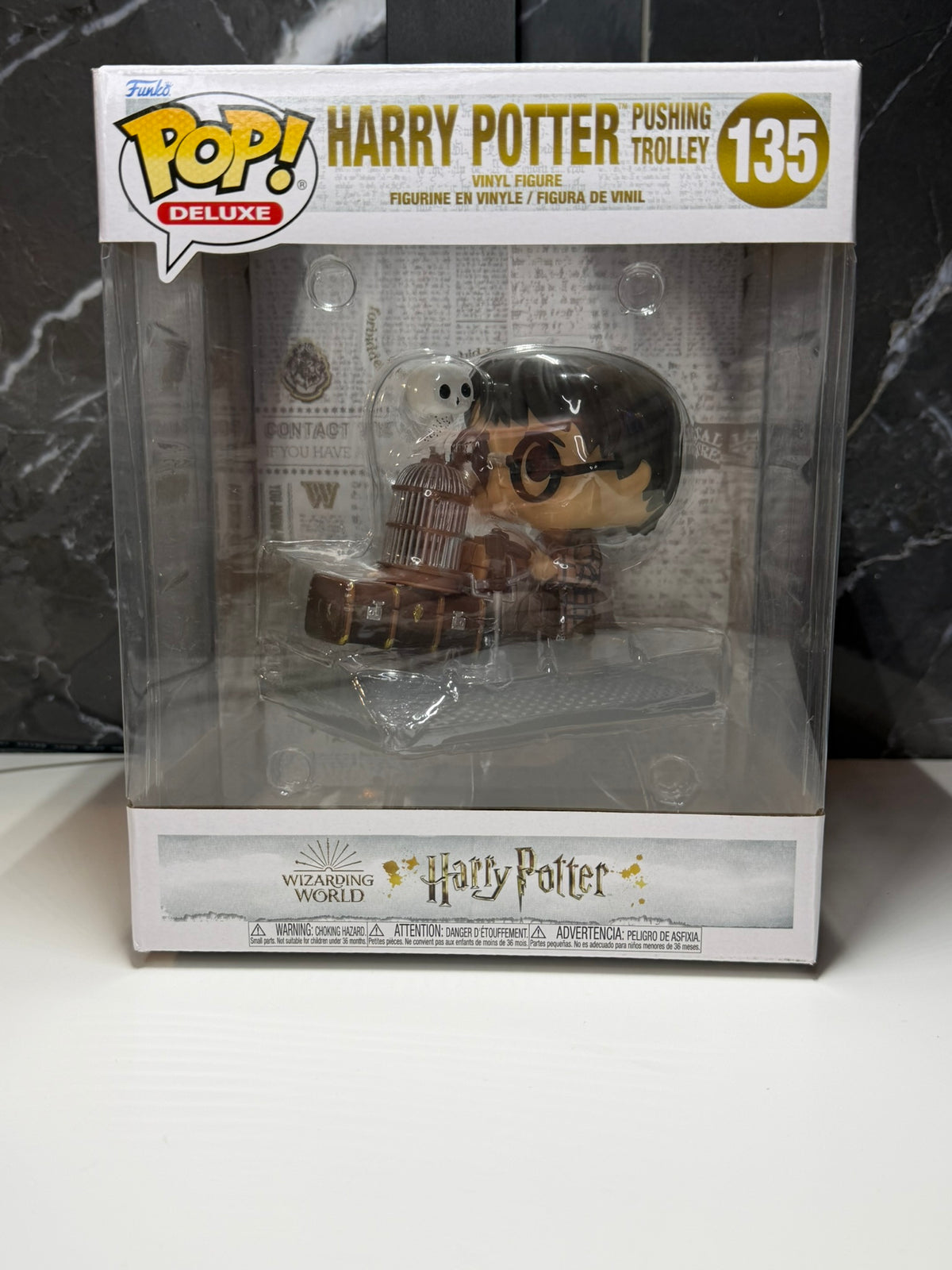 Funko Pop! Deluxe Harry Potter empujando el carrito #135 – Harry Potter