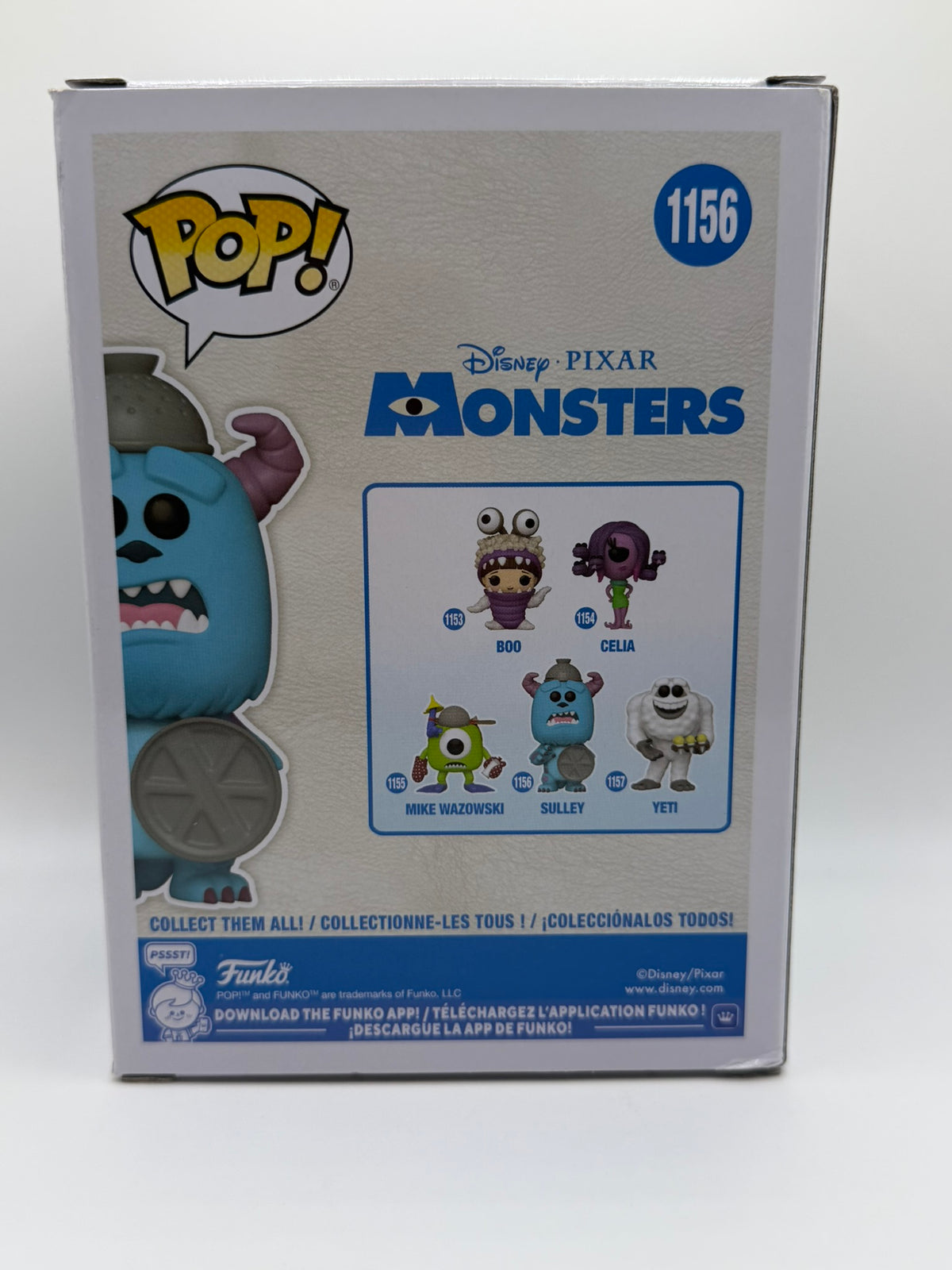 Funko Pop! Sulley con tapa #1156 – Monstruos S.A.