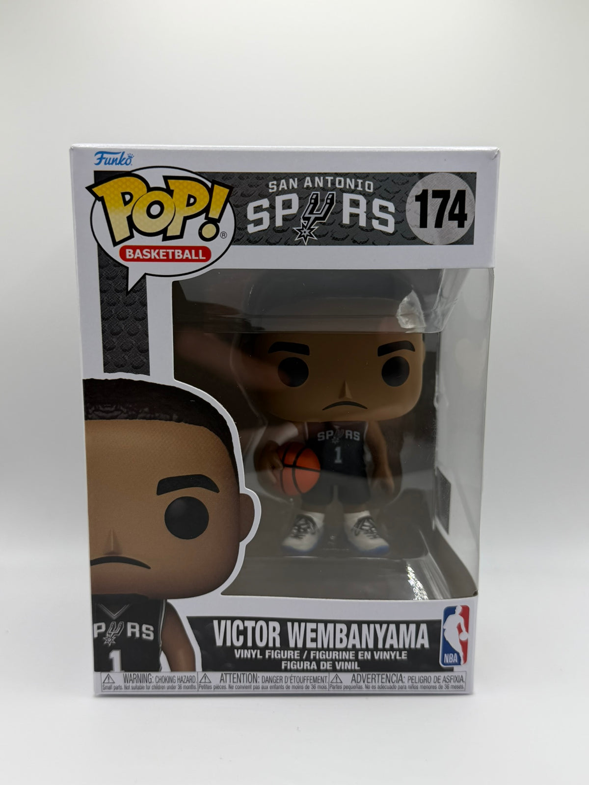Funko Pop! Victor Wembanyama #174 – NBA San Antonio Spurs