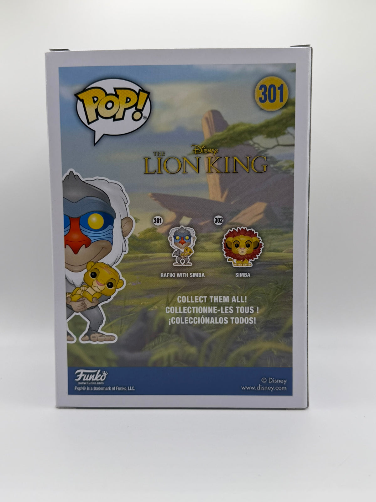 Funko Pop! Rafiki con Simba #301 – El Rey León