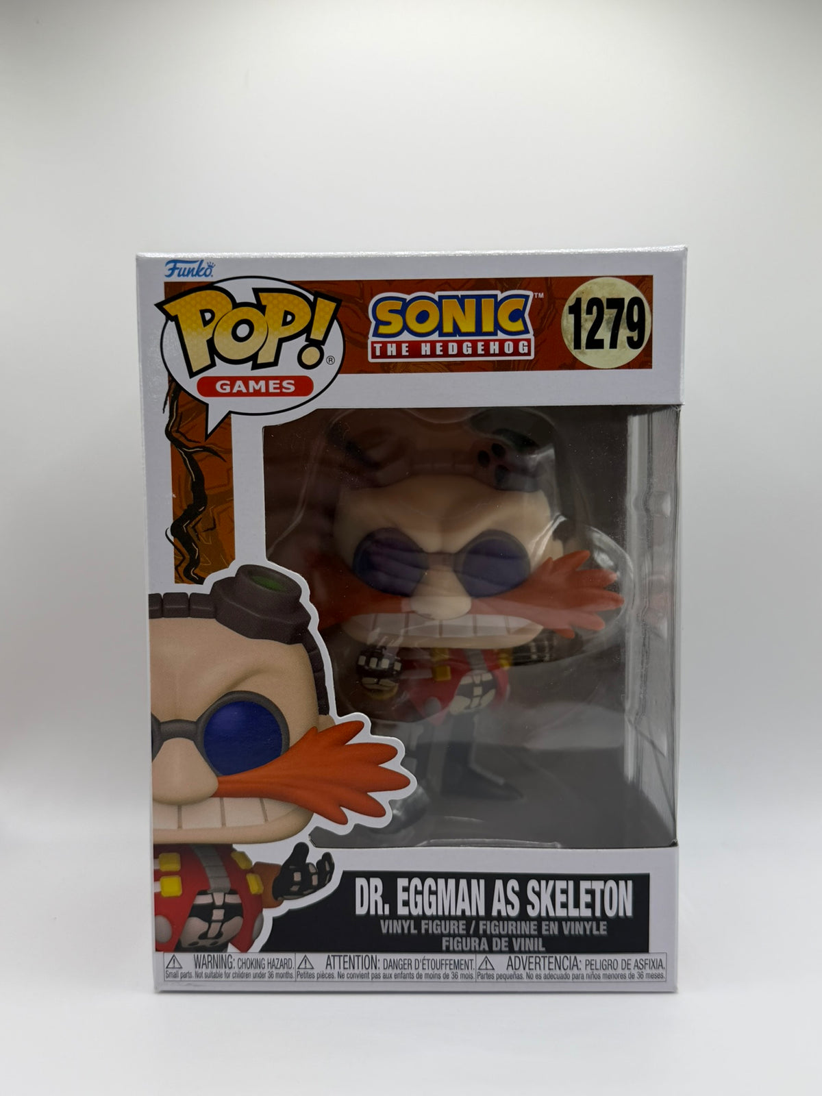 Funko Pop! Dr. Eggman de esqueleto #1279 – Sonic the Hedgehog