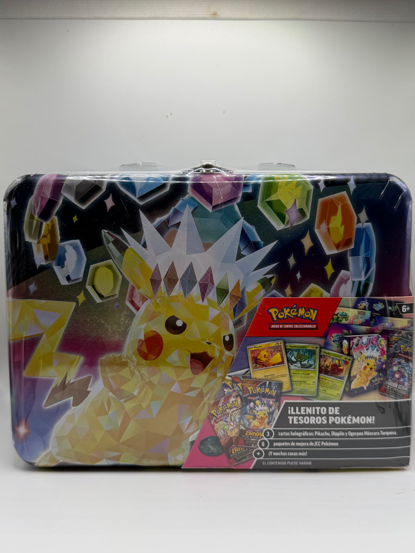 JCC Pokémon: Cofre de Coleccionista - Pikachu Teracristal Astral