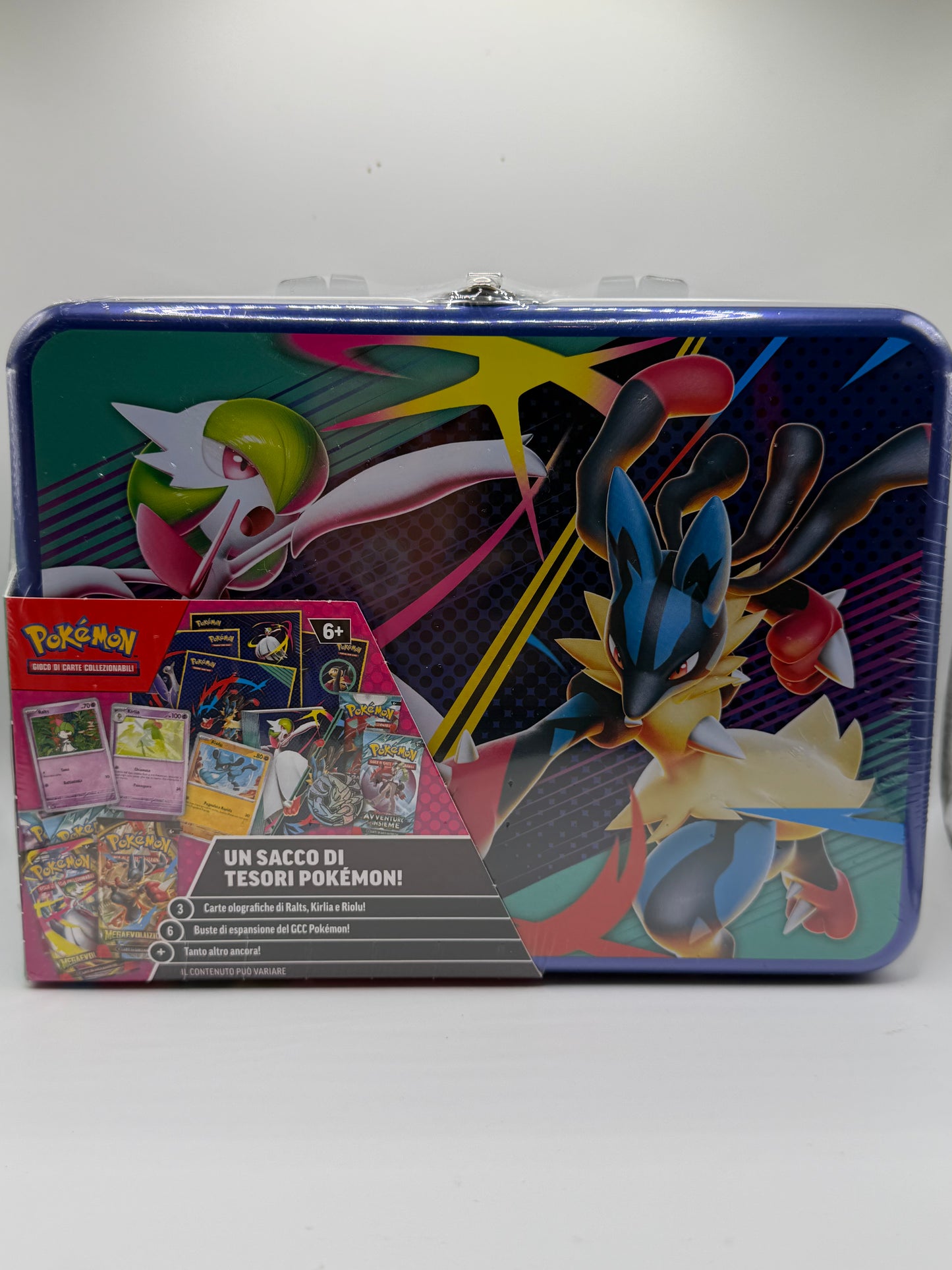 Pokémon TCG: Cofre de Coleccionista - Mega Lucario y Mega Gardevoir