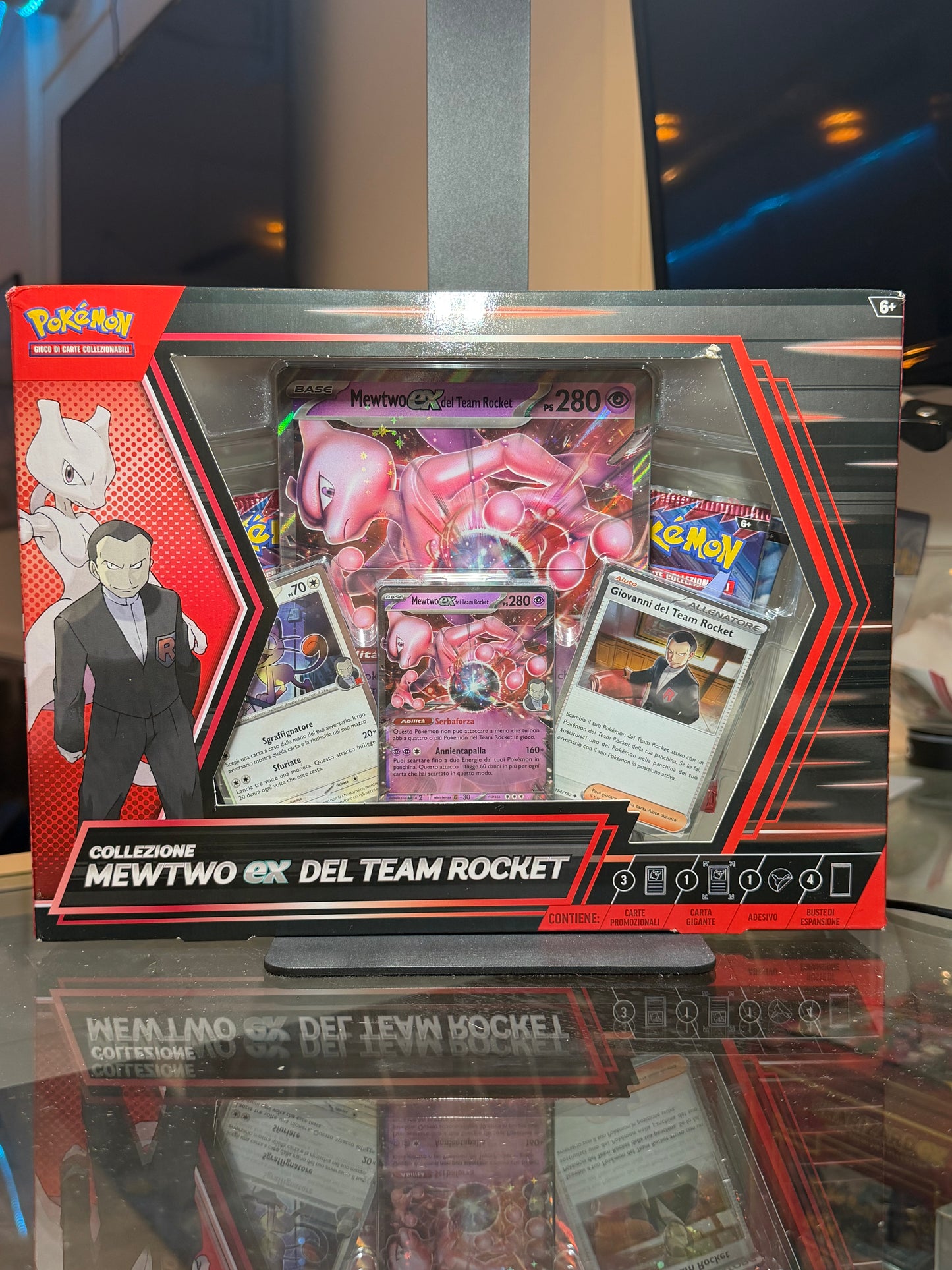 JCC Pokémon: Colección Mewtwo ex del Team Rocket
