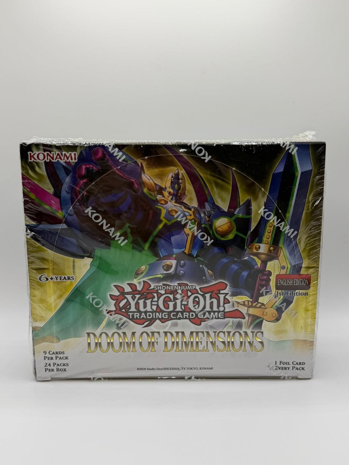 Yu-Gi-Oh! TCG – Doom of Dimensions | Caja de 24 Sobres 1ª Edición (Inglés)