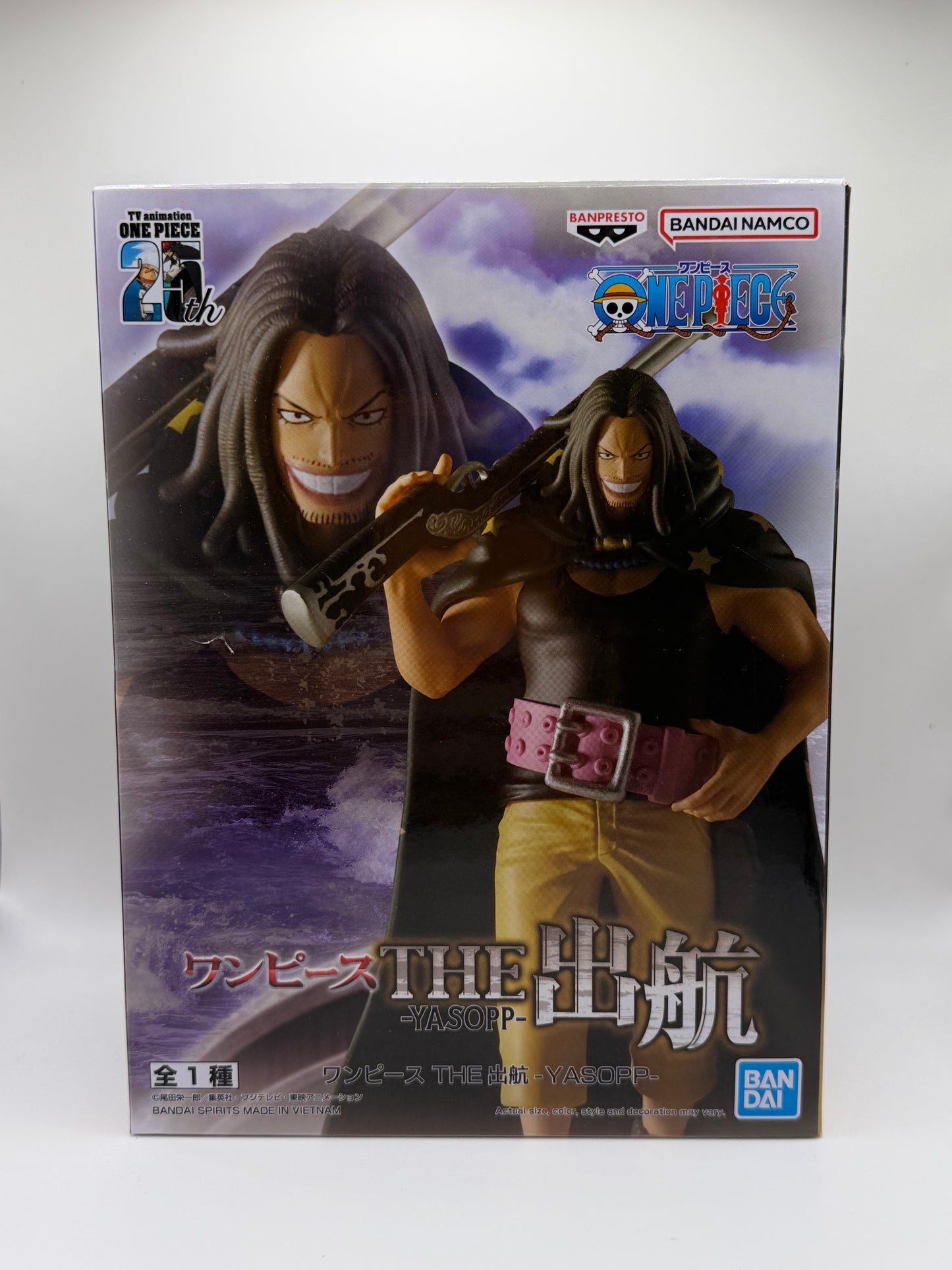 Figura Yasopp – One Piece THE Shukko (出航) – Banpresto 25th Anniversary