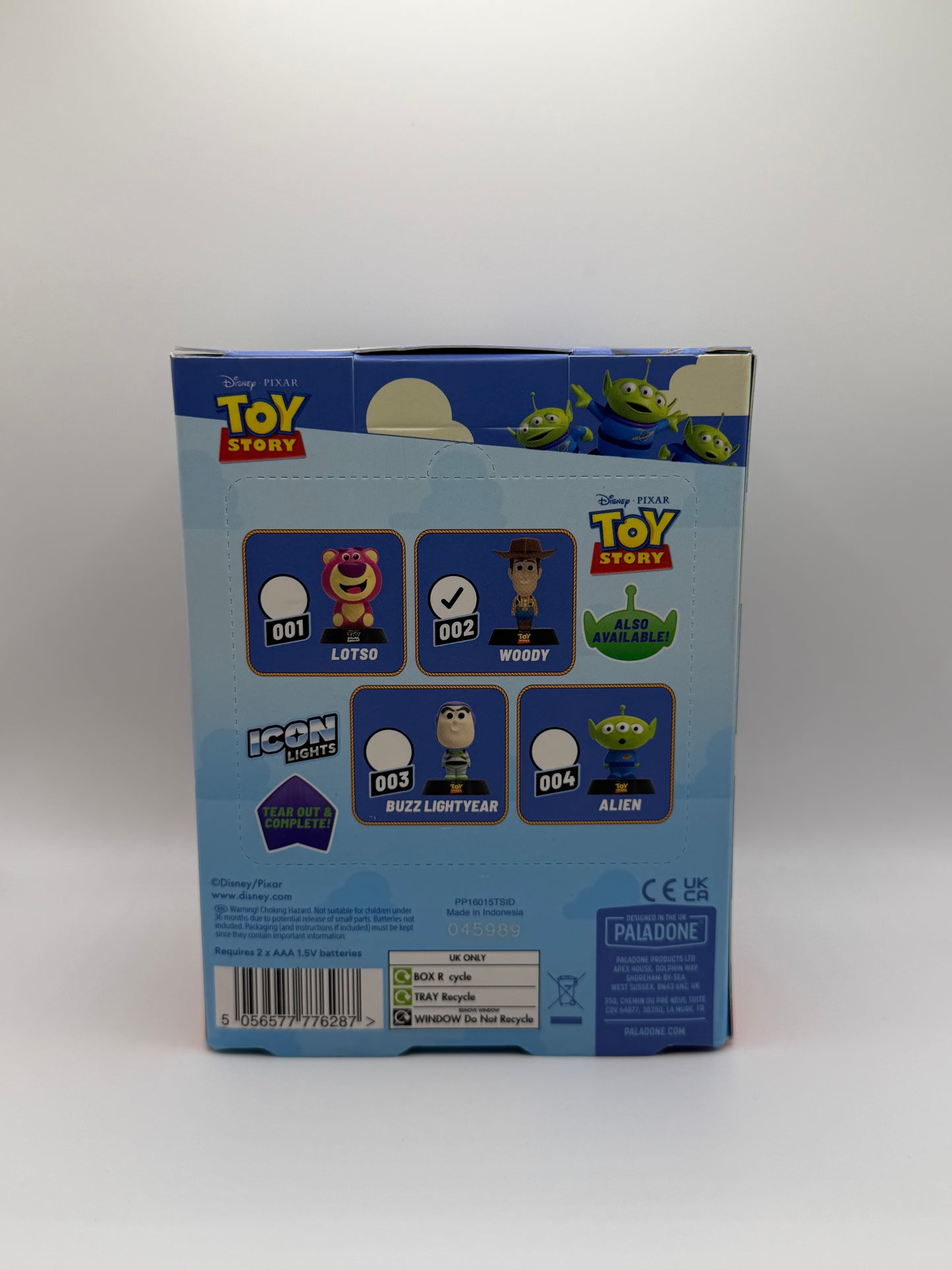 Lámpara Woody #002 – Toy Story – Paladone Icon Lights