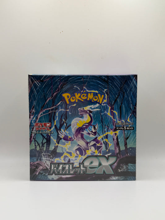 Pokémon TCG: Caja de sobres japonesa Violet ex (SV1V - Miraidon)
