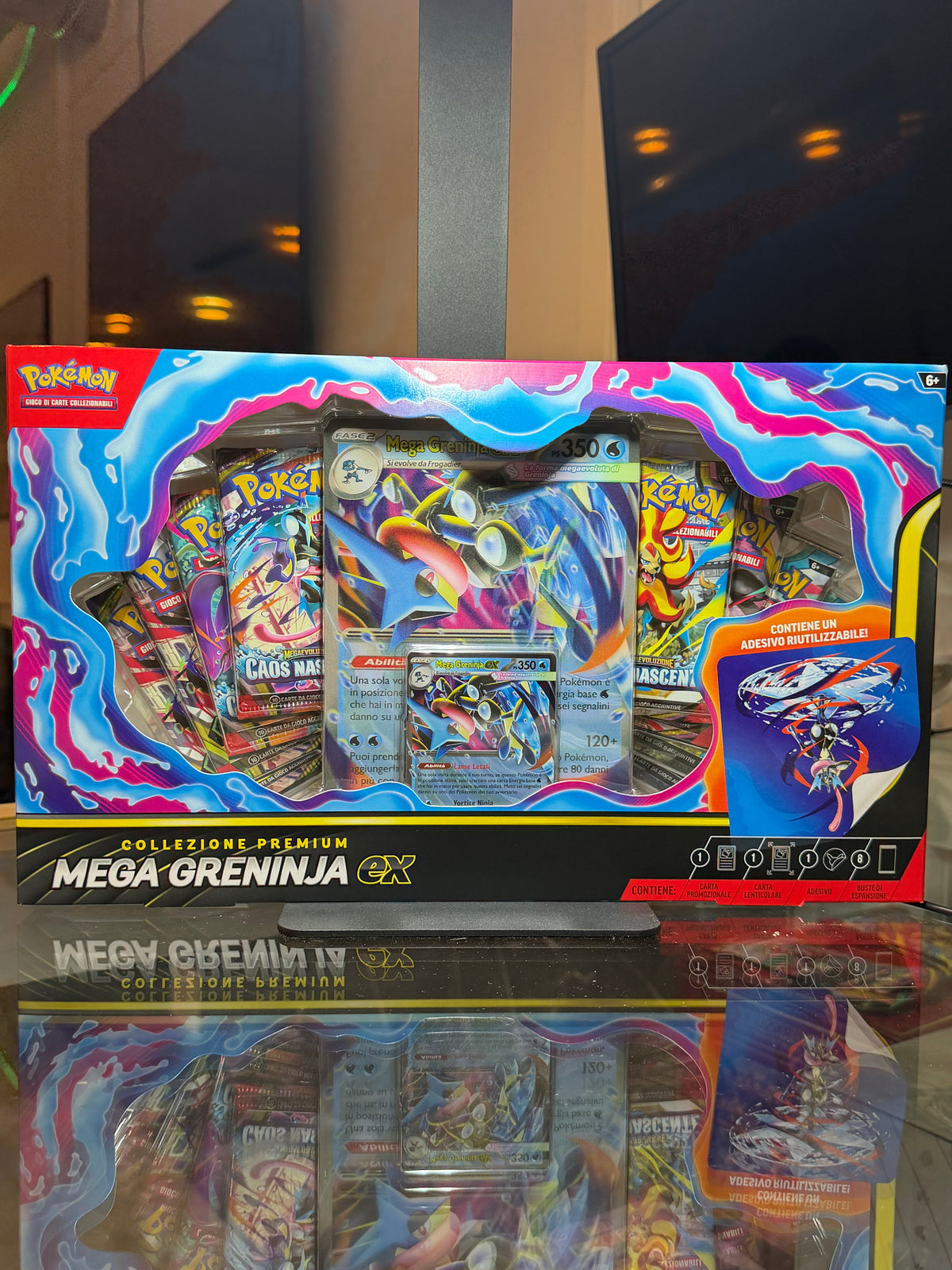 JCC Pokémon: Colección Premium Mega Greninja ex