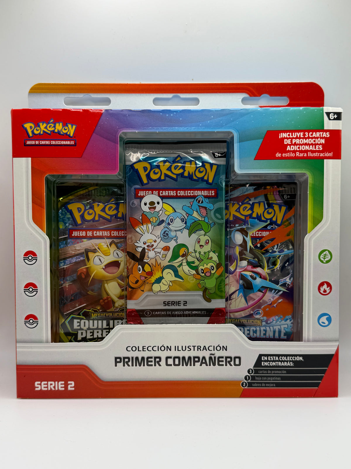 JCC Pokémon: Colección de ilustraciones de primeros compañeros - Serie 2