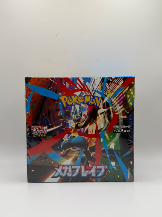 Pokémon TCG: Caja de sobres japonesa Mega Brave (M1 - Mega Lucario)
