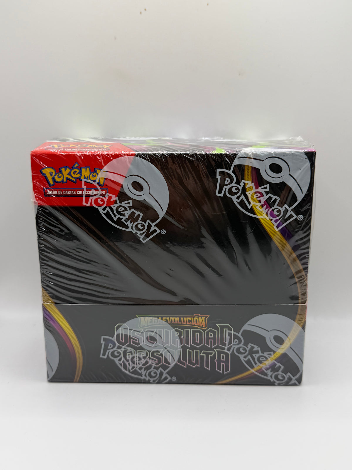 JCC Pokémon: Megaevolución - Expositor de Sobres de Oscuridad Absoluta