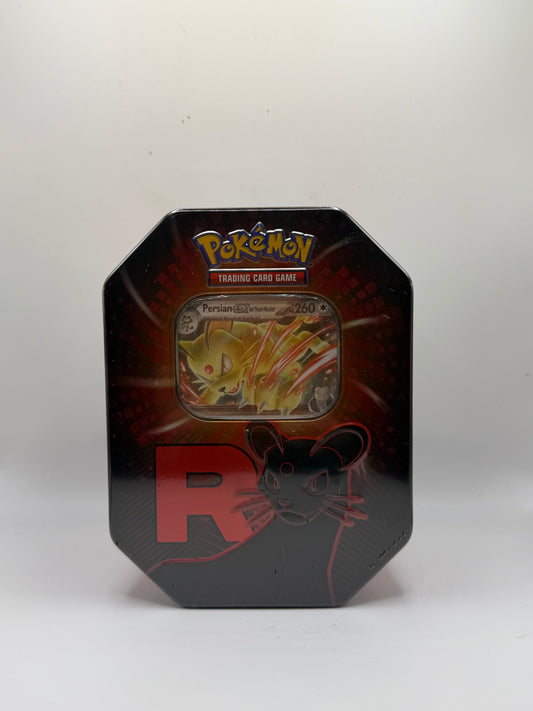JCC Pokémon: Lata Team Rocket - Persian ex del Team Rocket
