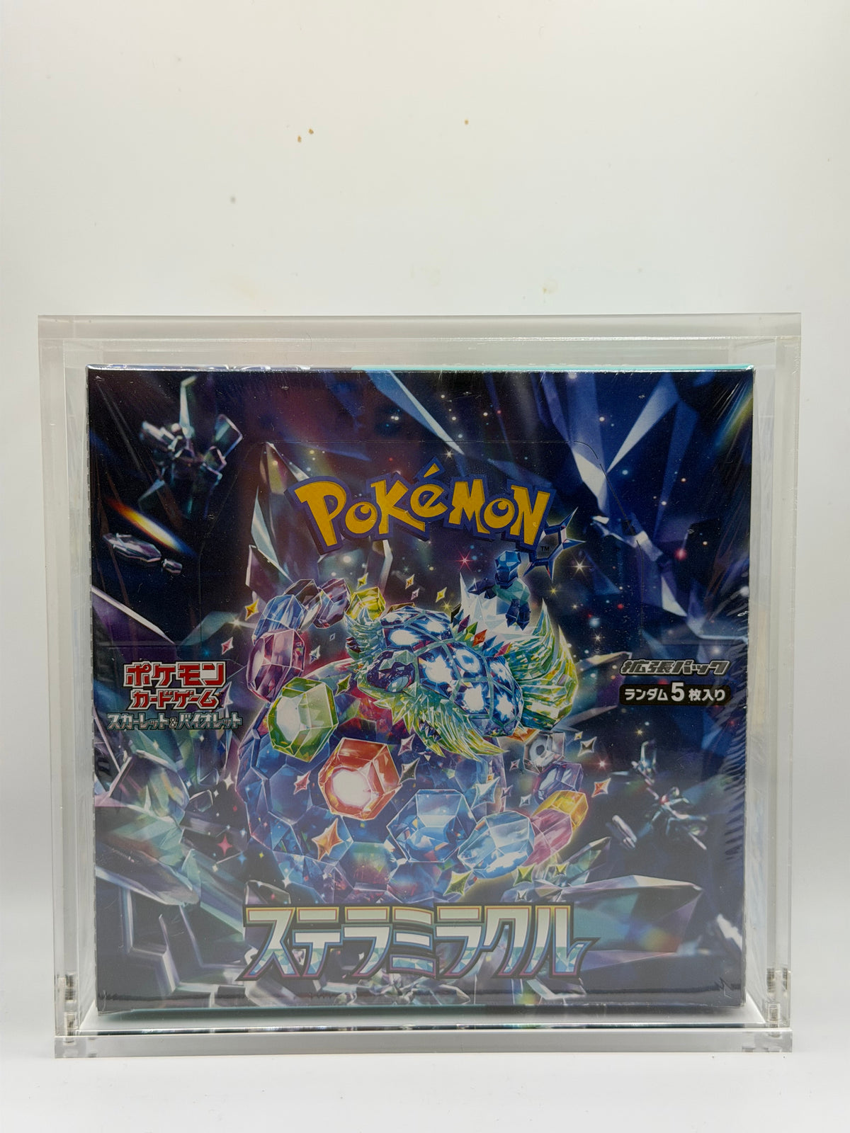 Pokémon TCG: Caja de sobres japonesa Stellar Miracle (SV7 - ステラミラクル / Terapagos ex)