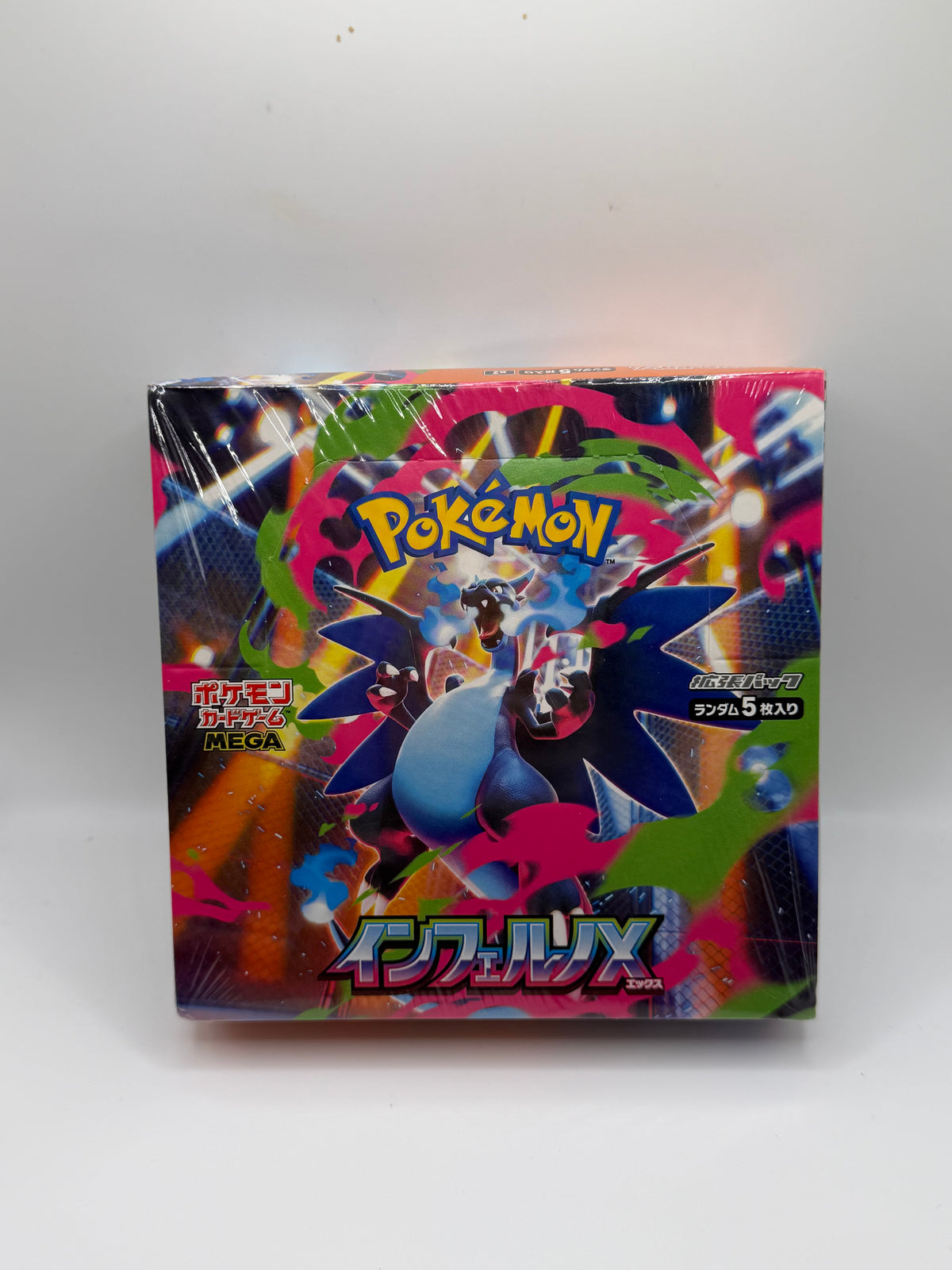 Pokémon TCG japonés: Pack de expansión MEGA - Caja de sobres Inferno X (M2) - Mega Charizard X ex