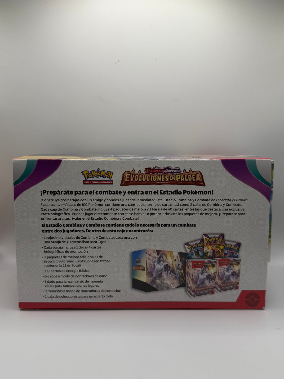 Pokémon TCG: Scarlet & Violet - Paldea Evolved Build & Battle Stadium (Estadio Combina y Combate - Evoluciones en Paldea)