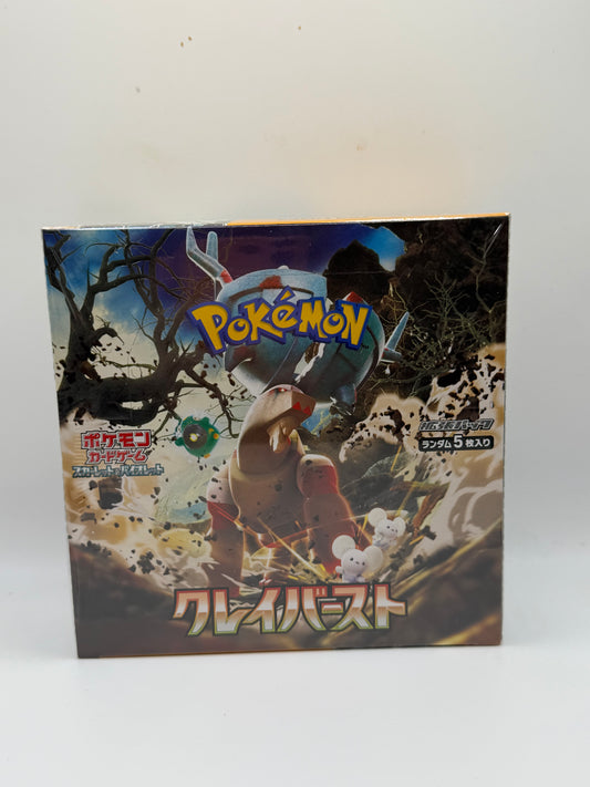 Juego de Cartas Coleccionables Pokémon: Serie Escarlata y Púrpura - Caja de sobres Clay Burst (sv2D)
