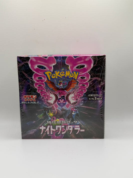 JCC Pokémon: Caja de sobres Night Wanderer japonesa (SV6a - Night Wanderer / ナイトワンダラー)