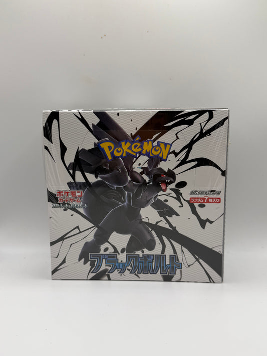 Juego de Cartas Coleccionables Pokémon: Serie Escarlata y Púrpura - Caja de sobres Black Bolt (sv11b)