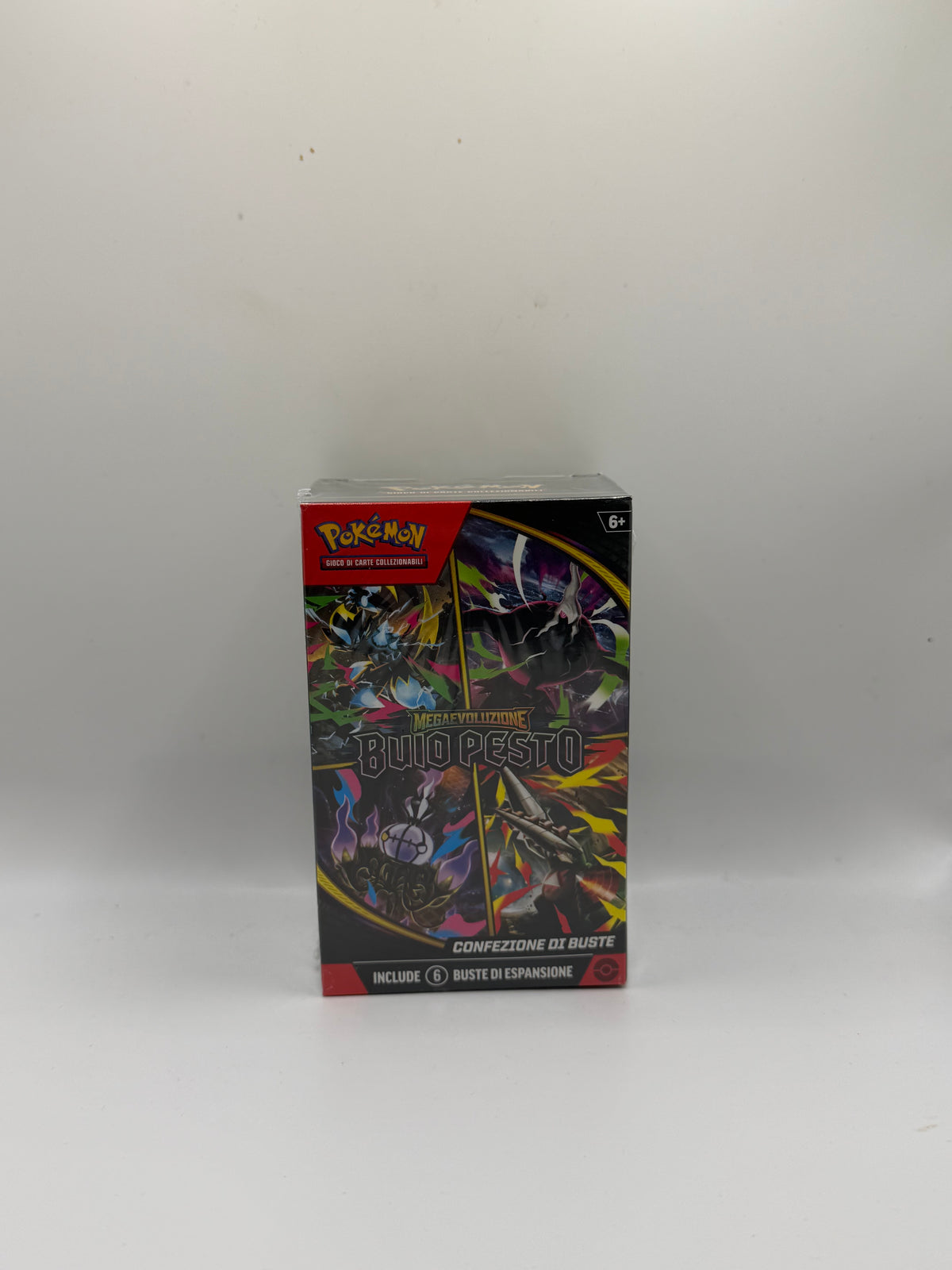 JCC Pokémon: Megaevolución - Paquete de Mejora Negrura Total (Confezione di Buste Megaevoluzione - Buio Pesto)