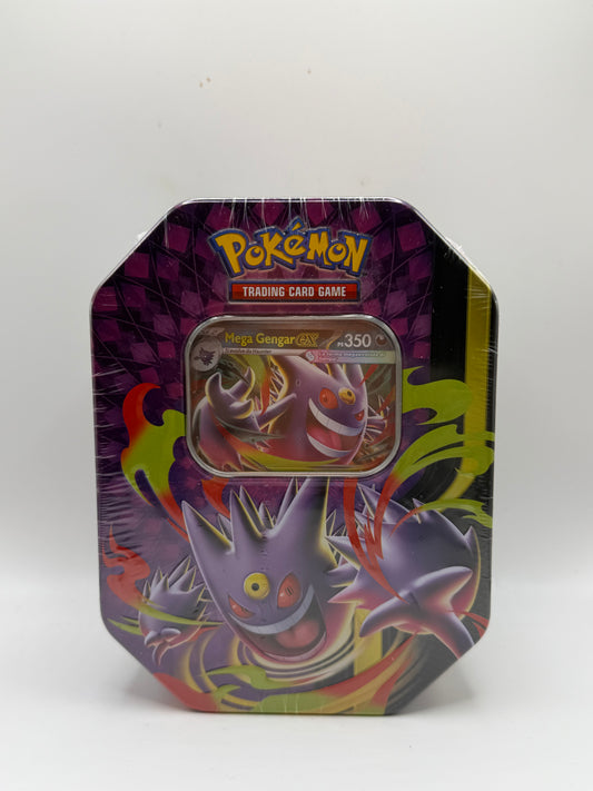 JCC Pokémon: Megaevolución - Lata de colección Mega Gengar ex