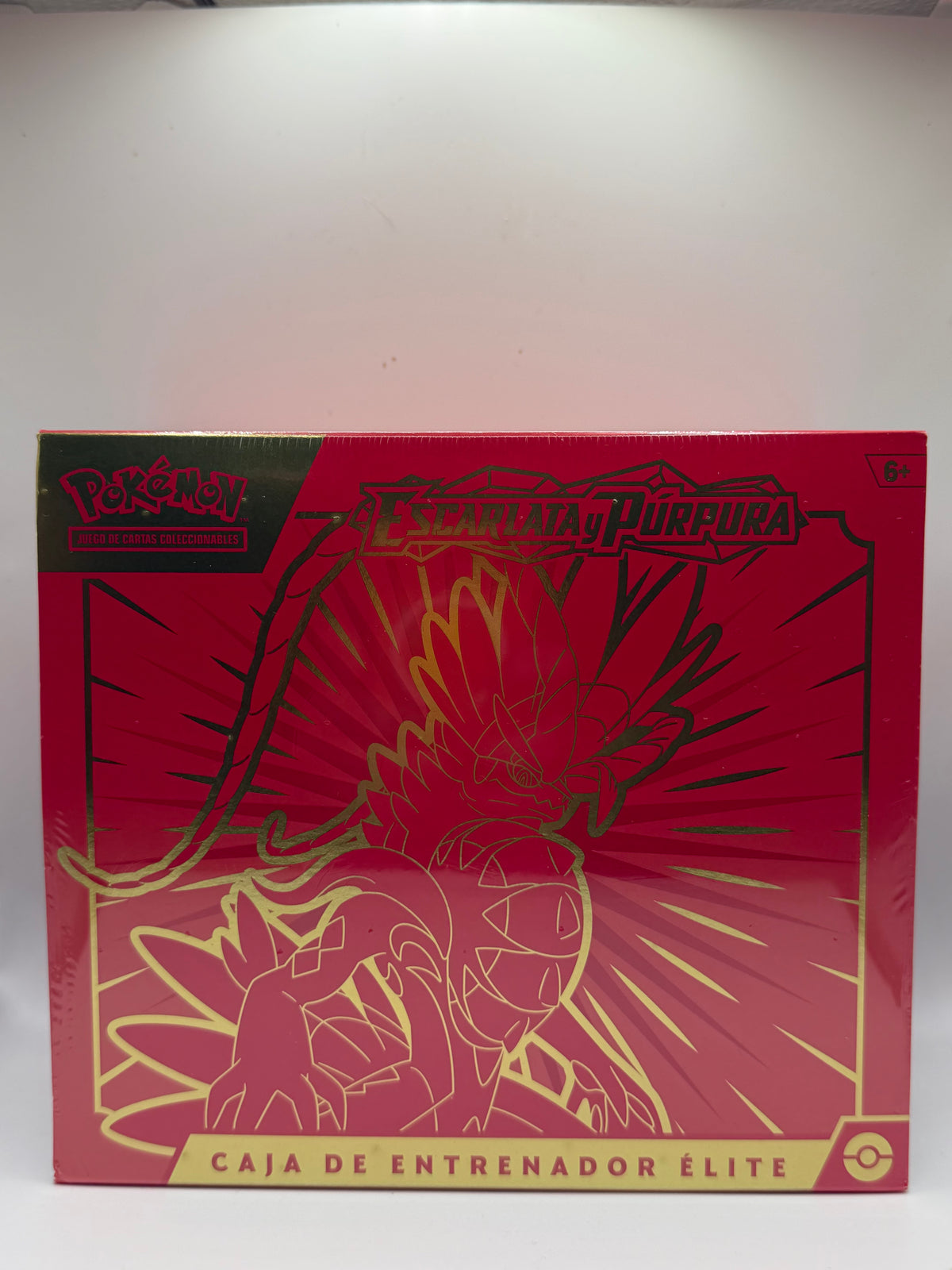 JCC Pokémon: Caja de Entrenador Élite de Escarlata y Púrpura - Koraidon