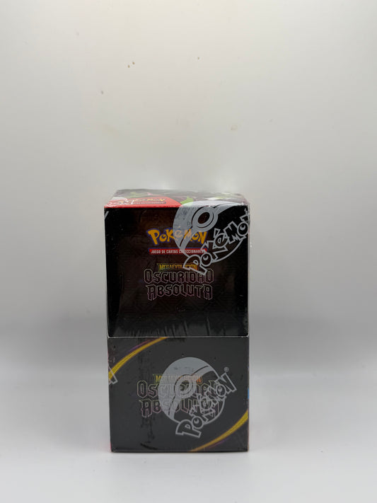Pokémon TCG: Mega Evolución - Paquete de Mejora de Oscuridad Absoluta (Expositor de Sobres de Mejora)