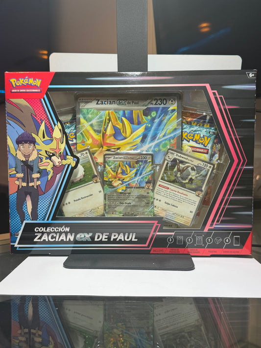 JCC Pokémon: Colección Zacian ex de Paul