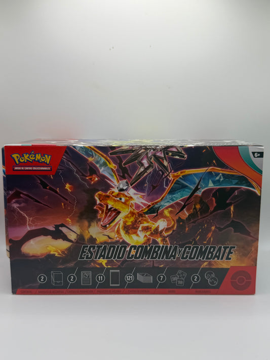 JCC Pokémon: Escarlata y Púrpura-Llamas Obsidianas - Estadio Combina y Combate