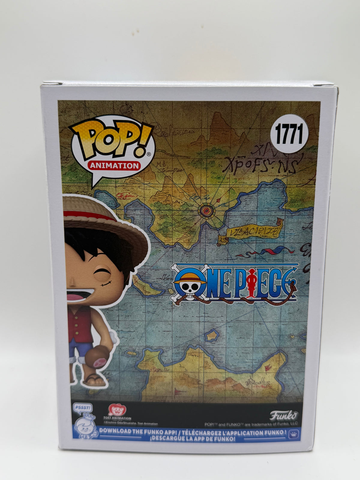 Funko Pop! Animation: One Piece - Monkey D. Luffy (con carne) #1771