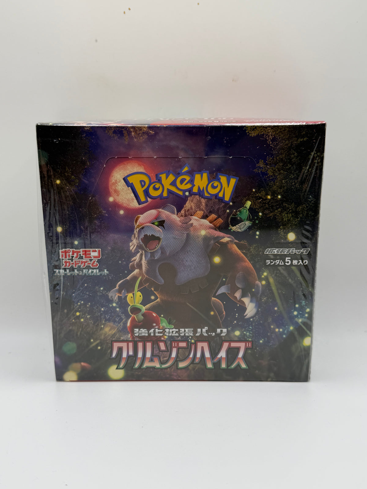 Juego de Cartas Coleccionables Pokémon: Serie Escarlata y Púrpura - Caja de Sobres Bruma Carmesí (sv5a)