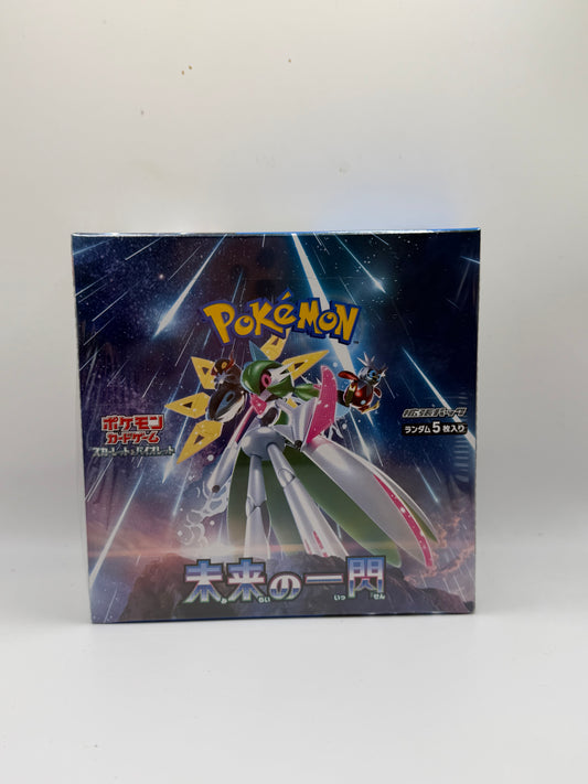 Juego de Cartas Coleccionables Pokémon: Serie Escarlata y Púrpura - Caja de sobres Destello Futuro (sv4M)