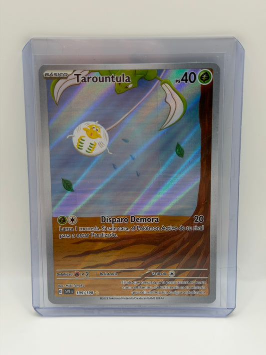 Pokémon TCG – Tarountula 199/198 | Escarlata y Púrpura (Español)