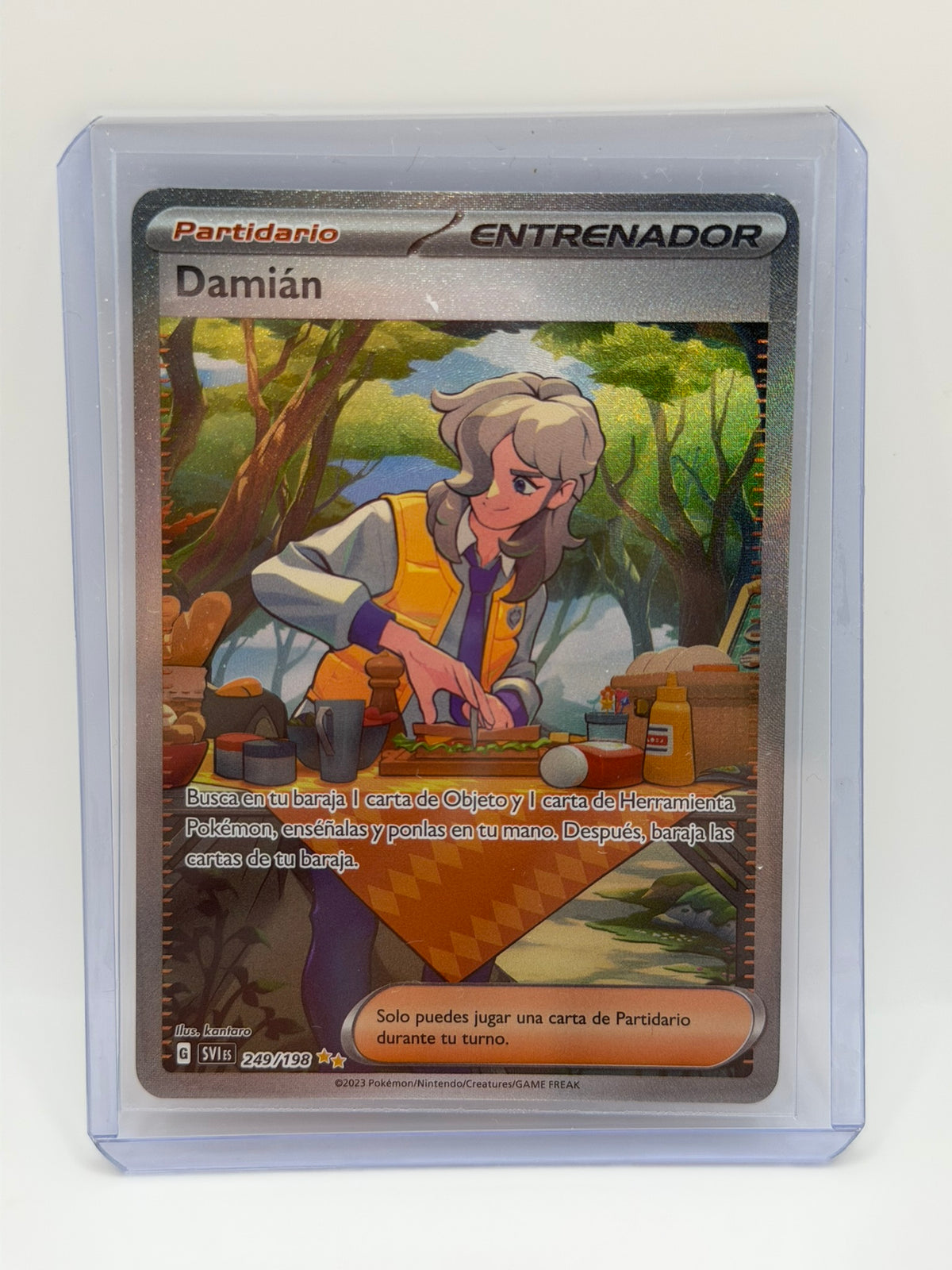 Pokémon TCG – Damián 249/198 | Escarlata y Púrpura (Español)