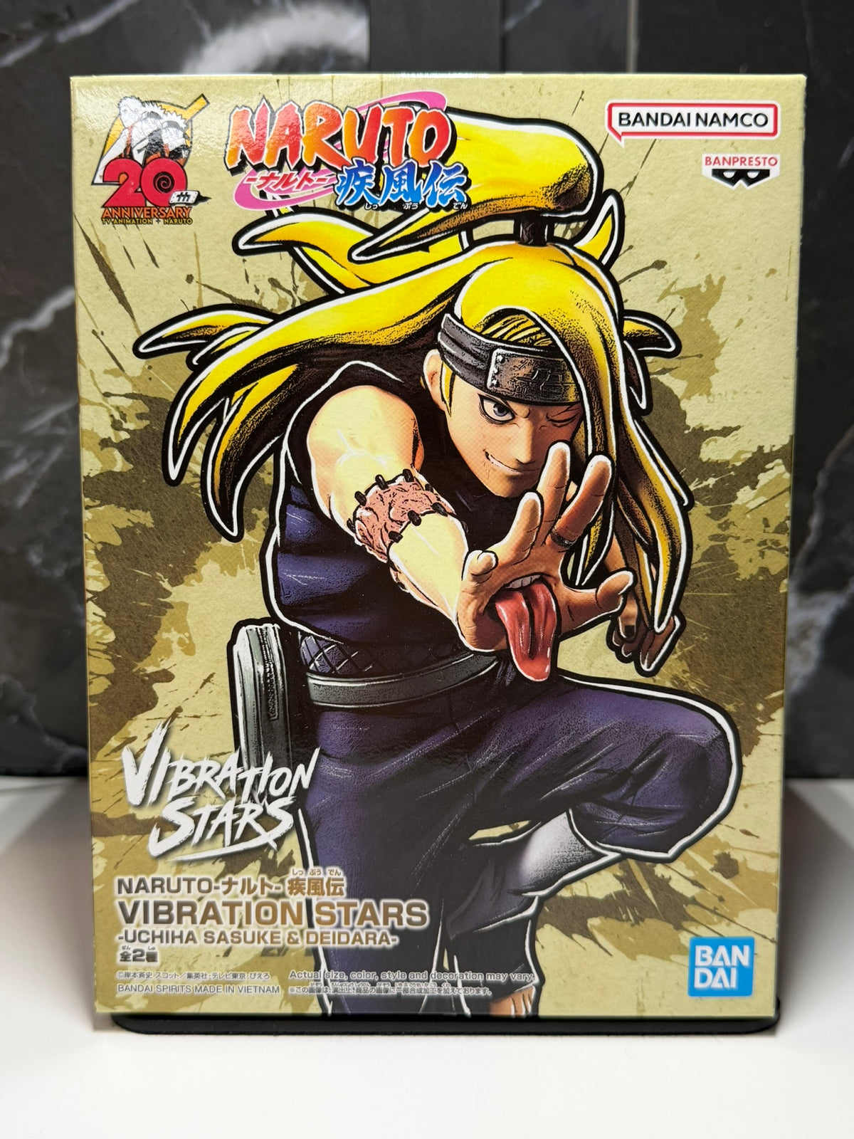 Figura Deidara – Naruto Shippuden Vibration Stars (13 cm) – Banpresto