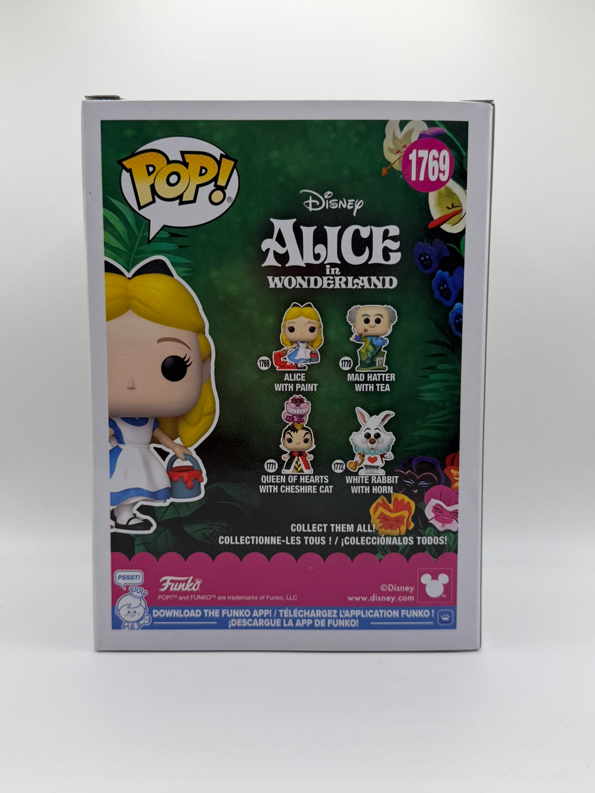 Funko Pop! Alicia con pintura #1769 – Alicia en el País de las Maravillas