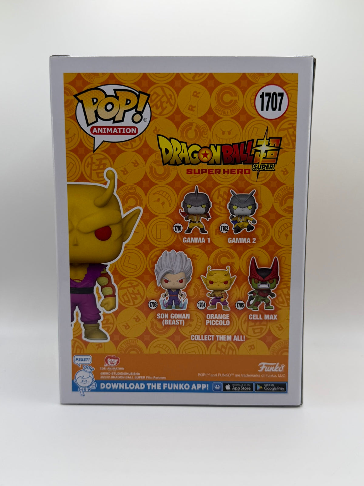 Funko Pop! Orange Piccolo #1707 – Dragon Ball Super: Super Hero – Chalice Collectibles Exclusive