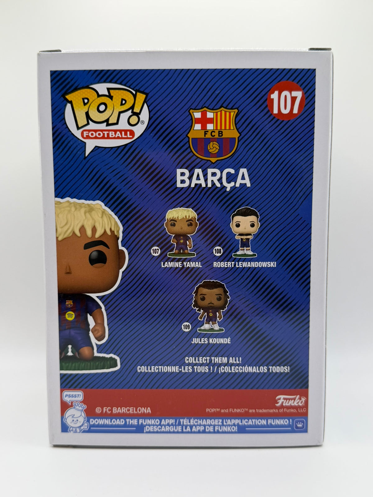 Funko Pop! Lamine Yamal #107 – FC Barcelona