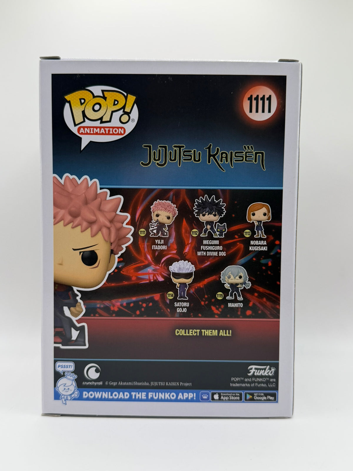 Funko Pop! Yuji Itadori (Black Flash) #1111 – Jujutsu Kaisen